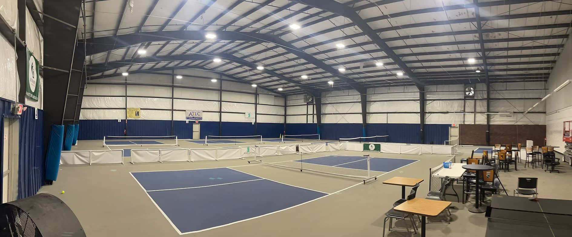 Pickleball court at the facility